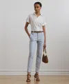 Ralph Lauren Double-faced Stretch Cotton Pant