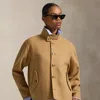 Ralph Lauren Double-faced Wool Jacket In Brown