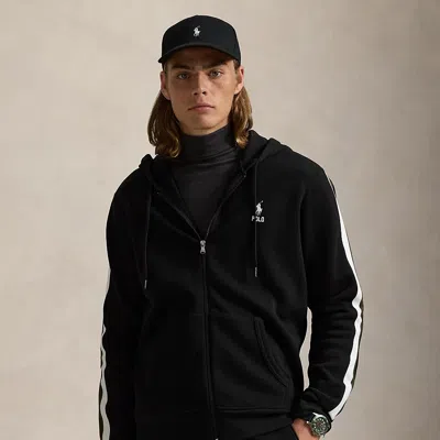 Polo Ralph Lauren Double-knit Full-zip Hoodie In Polo Black