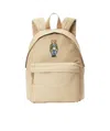 Polo Ralph Lauren Double Zipper Backpack In Nude