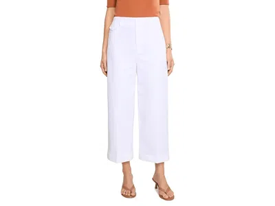 Ralph Lauren Double-faced Stretch Cotton Cropped Pants Women's Clothing White: 8 24.5