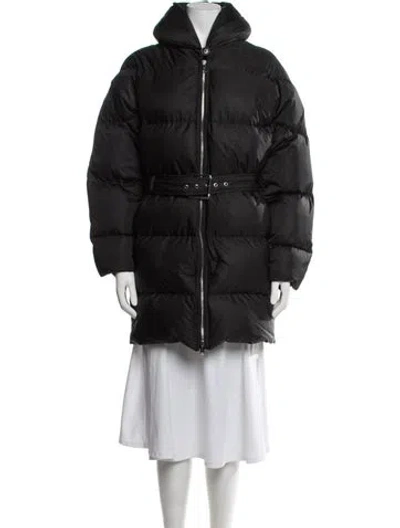Pre-owned Ralph Lauren Down Coat In Black