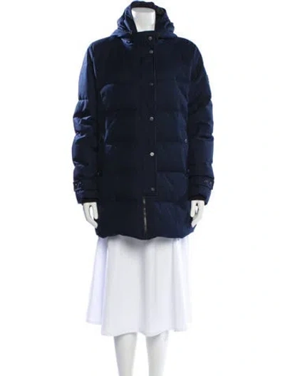Pre-owned Ralph Lauren Down Coat In Blue