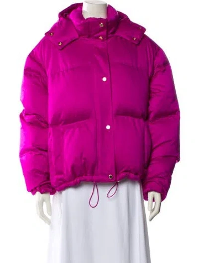 Pre-owned Ralph Lauren Down Coat In Purple