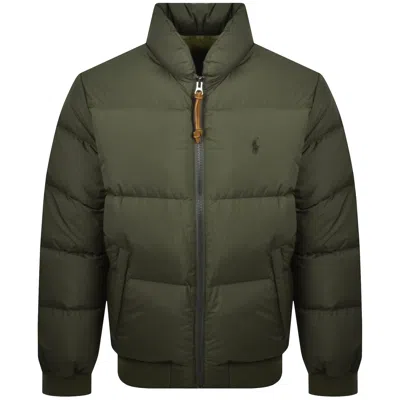 Ralph Lauren Down Insulated Bomber Jacket Green