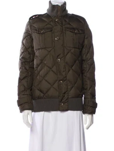 Pre-owned Ralph Lauren Down Jacket In Green