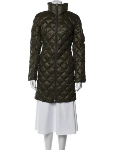 Pre-owned Ralph Lauren Down Jacket In Green