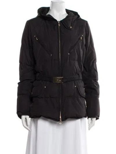 Pre-owned Ralph Lauren Down Jacket In Grey