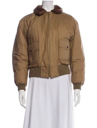 Pre-owned Ralph Lauren Down Jacket In Neutral