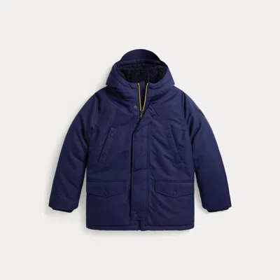 Ralph Lauren Kids' Down Parka In Newport Navy In Blue