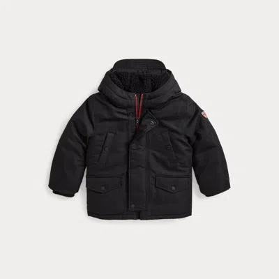 Ralph Lauren Kids' Down Parka In Polo Black