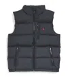 Ralph Lauren Down Puffer Gilet In Black