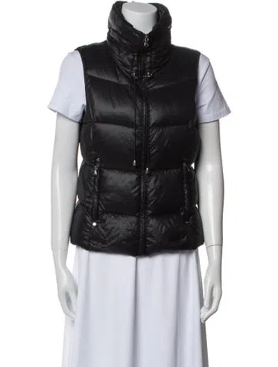 Pre-owned Ralph Lauren Down Vest In Black