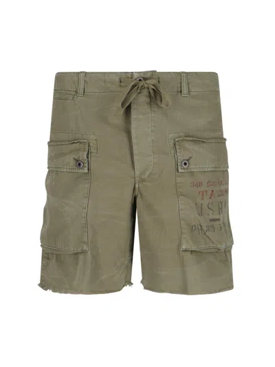 Ralph Lauren Drawstring Cargo Bermuda Shorts