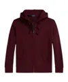Ralph Lauren Drawstring Hooded Sweatshirt In Red
