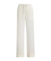 Ralph Lauren Drawstring Pull-on Trousers In White