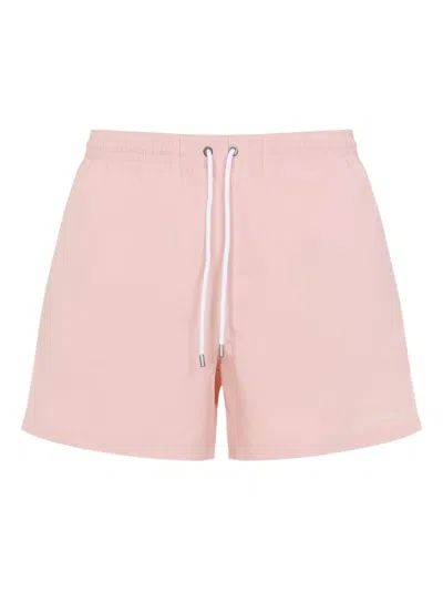 Ralph Lauren Drawstring Swim Shorts In Pink