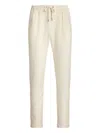 Ralph Lauren Drawstring Trousers In Neutral