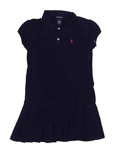 Pre-owned Ralph Lauren Kids' Dress In Blue