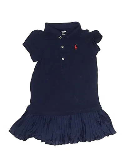 Pre-owned Ralph Lauren Kids' Dress In Blue