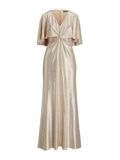 Ralph Lauren Dress In Gold