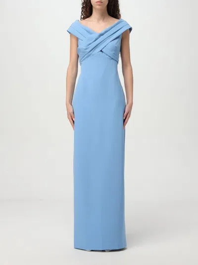 RALPH LAUREN DRESS LAUREN RALPH LAUREN WOMAN COLOR BLUE,G79285009
