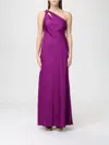 Ralph Lauren Dress Lauren  Woman Color Violet In Purple