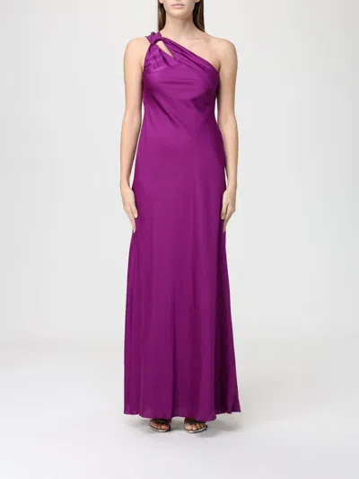 Ralph Lauren Dress Lauren  Woman Color Violet In Purple