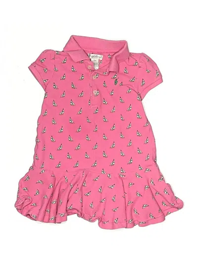 Pre-owned Ralph Lauren Kids' Dress In Pink