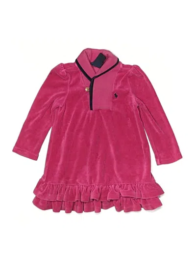 Pre-owned Ralph Lauren Kids' Dress In Pink