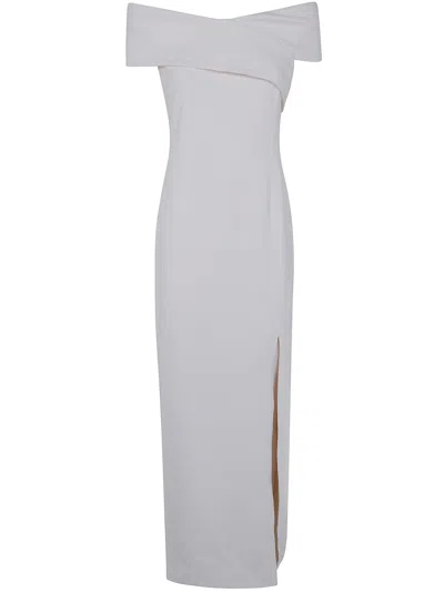 Ralph Lauren Dress Strapless "knit Gown" In Black