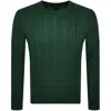 Polo Ralph Lauren Ralph Lauren Driver Crew Neck Knit Jumper Green