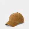 Ralph Lauren Duck-embroidered Corduroy Ball Cap