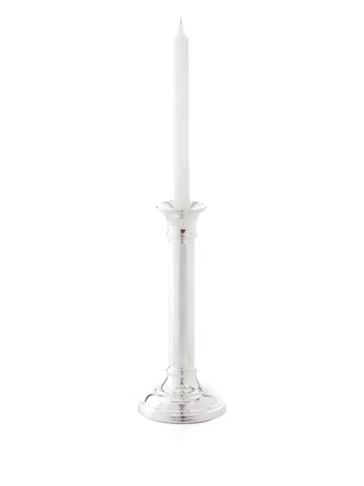Ralph Lauren Durban Candlestick Holder In Silver