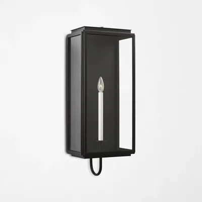 Ralph Lauren Edgar Extra-large Wall Lantern In Black