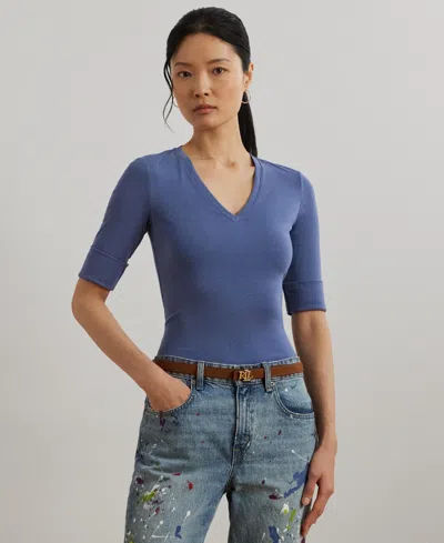 Ralph Lauren Elbow-sleeve Top