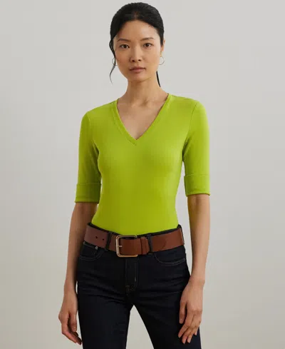 Ralph Lauren Elbow-sleeve Top