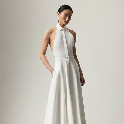 Ralph Lauren Eldred Cotton Piqué Day Dress