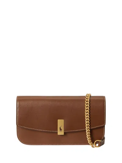 Ralph Lauren Elegant Mini Wallet For Women In Brown
