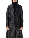 Ralph Lauren Eli Slim Lambskin Jacket In Black