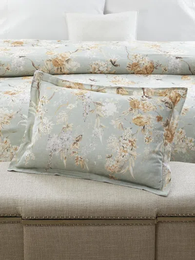 Ralph Lauren Elisabetta Floral King Sham In Green