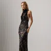 Ralph Lauren Ellen Gown In Multi