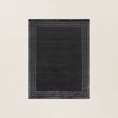 Ralph Lauren Ellington Border Rug In Platinum