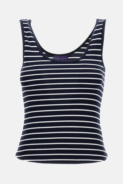 Ralph Lauren Ellis Tank Top In Blue