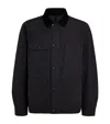 Ralph Lauren Elsdon Down Utility Jacket In Black