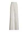 Ralph Lauren Embroidered Dean Trousers In White