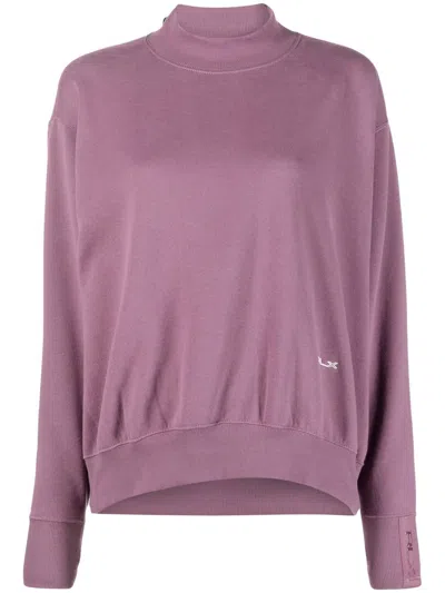 Polo Ralph Lauren Pullover Mit Stehkragen In Purple