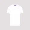 Ralph Lauren Embroidered Logo Crew Neck T-shirt With Side Slits In White