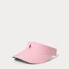 Polo Ralph Lauren Embroidered Pony Visor In Course Pink