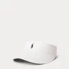 Polo Ralph Lauren Embroidered Pony Visor In White
